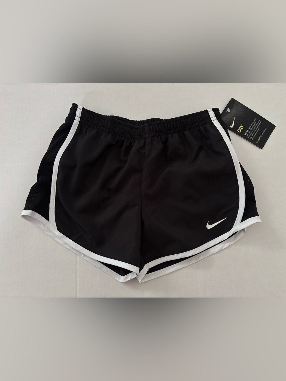 New! Nike Dri-fit  Nike Tempo Shorts for  Girls Size 6X Black